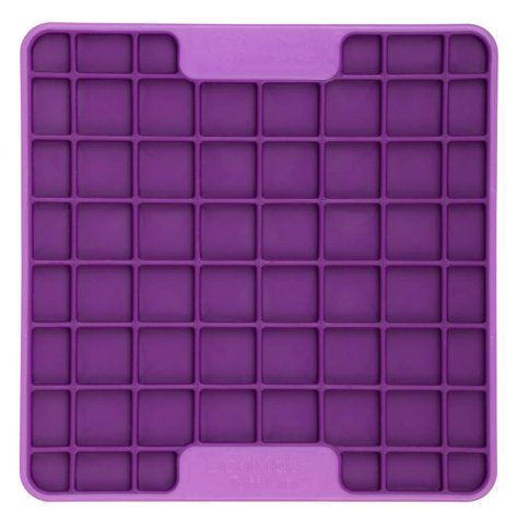Лизательный коврик антистресс для маленьких собак собак LickiMat Mini Tuff Playdate Purple, тверда основа 30321 фото