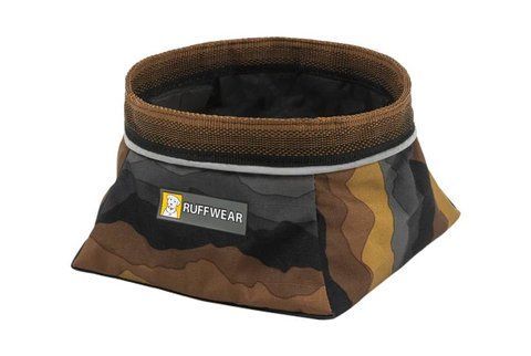 Складная миска для собак Ruffwear Quencher&trade; M Серо-коричневый 30626 фото
