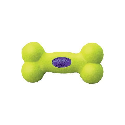 Игрушка для собак Kong Airdog Squeaker Bone Желтый S 45399 фото