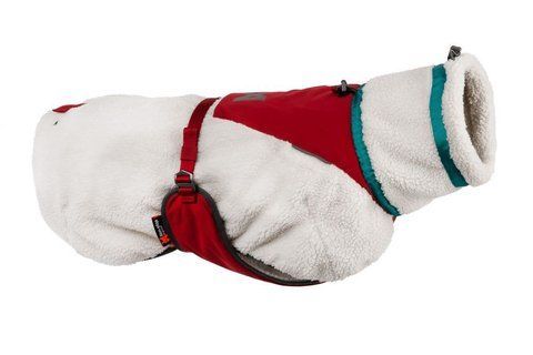 Флисовая куртка для собак Trekking fleece jacket Non-stop dogwear Серый/Винный/Бирюзовый 40 40816 фото