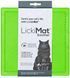 Лизальний килимок антистрес для котів LickiMat Soother Green Cat, м'яка основа 27778 фото 1