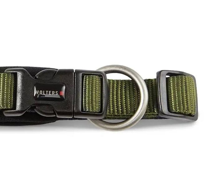 Ошейник для собак смягченный Wolters Professional Comfort 2 30-35 см / 25 мм Оливковый 28233 фото
