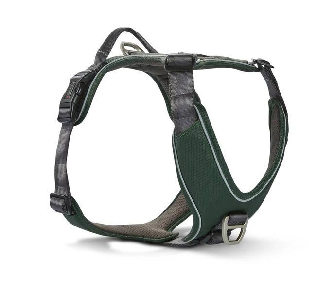 Шлейка для собак смягченная с ручкой Wolters Active Pro Comfort 7 80-95 см Зеленый 29674 фото