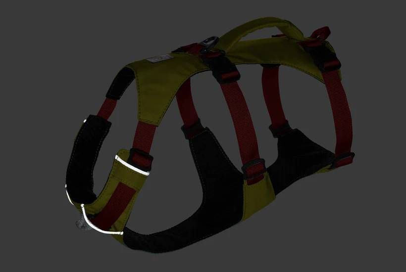 Легка шлейка для собак Ruffwear Flagline&trade; XS 43-56 см Жовтий 30757 фото