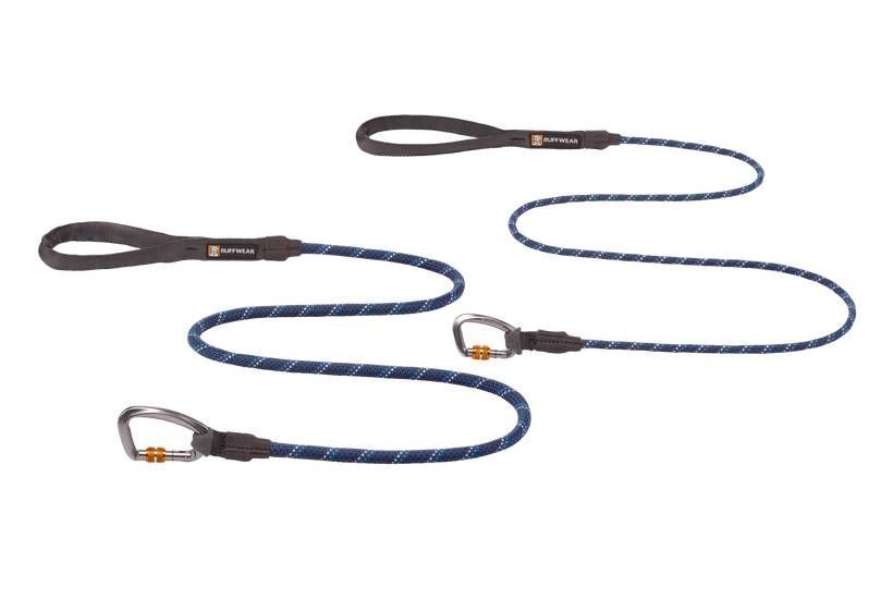 Рефлекторний повідець канат для собак Ruffwear Knot-a-Leash&trade; L 1,5 м / 11 мм Синій 30928 фото