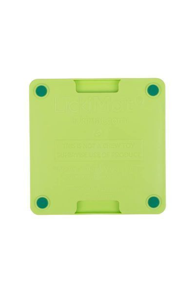 Лизальний килимок антистрес для маленьких собак собак LickiMat Mini Tuff Soother Green, тверда основа 30324 фото