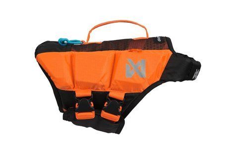 Спасательный жилет для собак Protector life jacket Non-stop dogwear Черный/Оранжевый 2 40502 фото