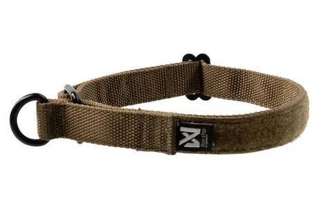 Нашийник для собак Solid adjustable collar WD Non-stop dogwear Оливковий 40452 фото