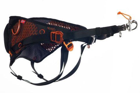 Пояс для привязи собак L&oslash;ype belt Non-stop dogwear Черный/Оранжевый M 40302 фото