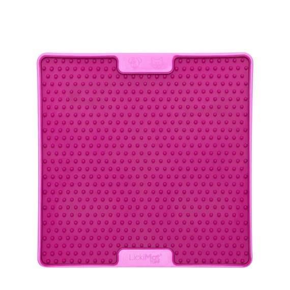 Лизальний килимок антистрес для собак LickiMat Soother PRO Tuff Pink тверда основа 27750 фото