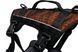 Подовжена шлейка для собак Rock harness long Non-stop dogwear Чорний/Помаранчевий S 40702 фото 7