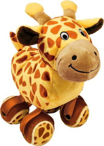 Игрушка для собак Kong Tennishoes Giraffe L 45403 фото