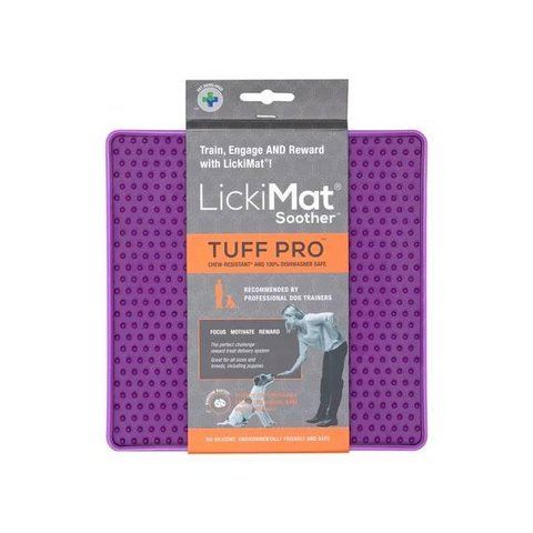 Лизательный коврик антистресс для собак LickiMat Soother PRO Tuff Purple, тверда основа 27751 фото