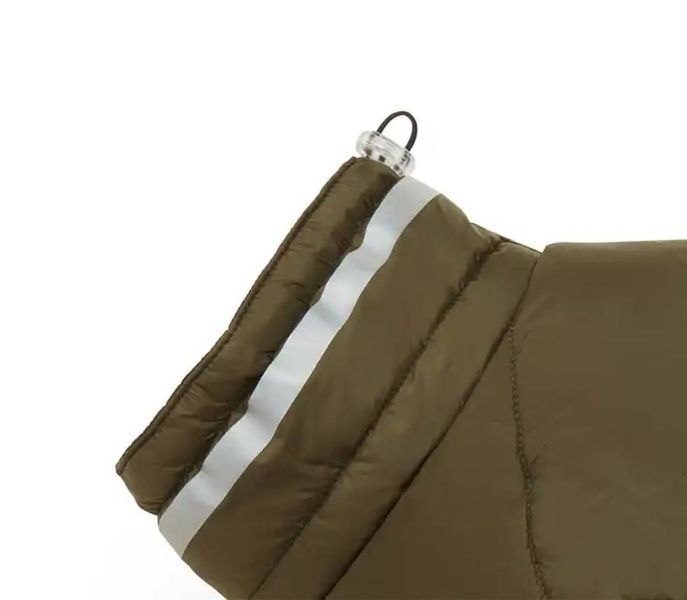 Теплая куртка для собак Wolters Cosy для Такс 46 см Оливковый 28402 фото