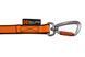 Повідець-спарка для собак Bungee leash double Non-stop dogwear Чорний/Помаранчевий 41427 фото 3
