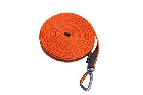 Поводок для собак Friction long line Non-stop dogwear Оранжевый 10 м 41428 фото