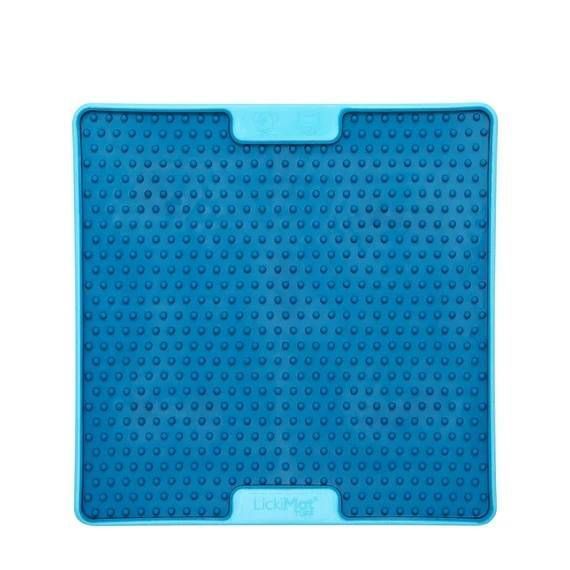 Лизальний килимок антистрес для собак LickiMat Soother PRO Tuff Turquoise тверда основа 27752 фото