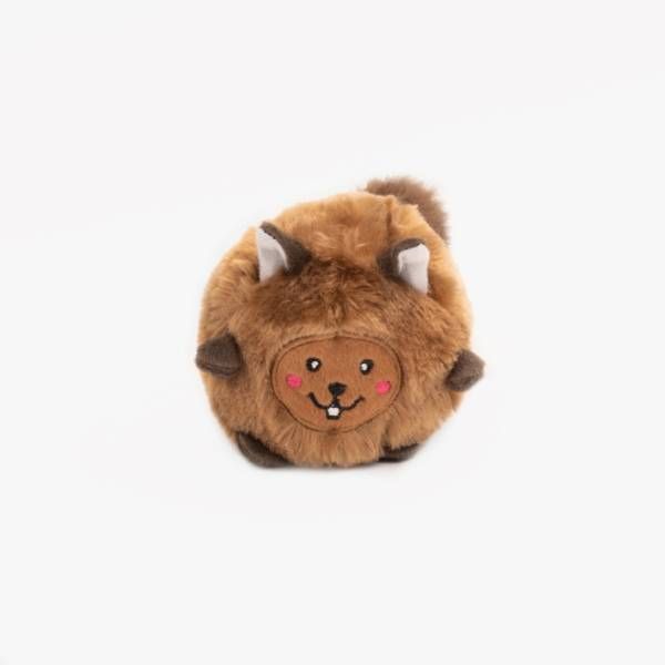 Мягкая игрушка для собак белка ZippyPaws Bushy Throw Squirrel с пищалкой 28496 фото