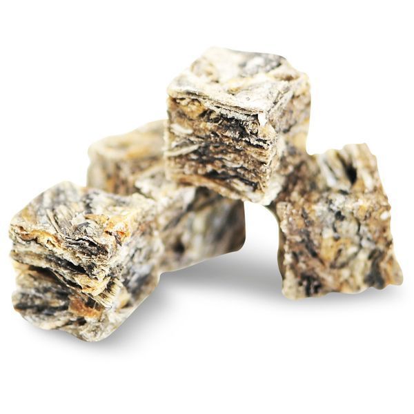 Натуральні ласощі для собак з 100% Шкіри Білої Риби Fish4Dogs Sea Jerky Рибні квадратики, 1 шт 43893 фото