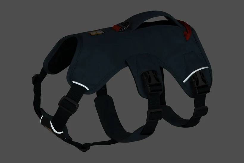 Підтримуюча шлейка для службових собак Ruffwear Web Master XXS 33-43 см Синій 30877 фото