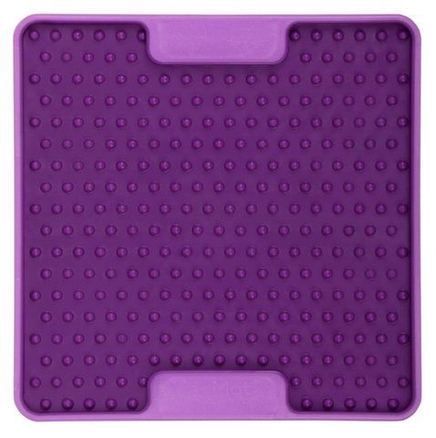 Лизательный коврик антистресс для маленьких собак собак LickiMat Mini Tuff Soother Purple, тверда основа 30327 фото