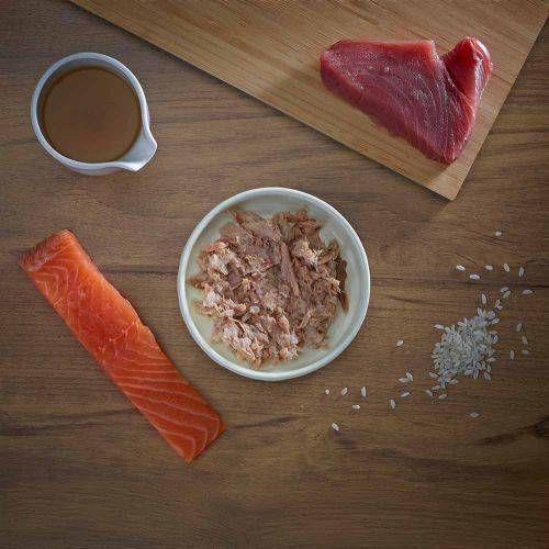 Натуральный влажный корм для котов Fish4Cats Finest Филе тунца с лососем 70 г 41731 фото