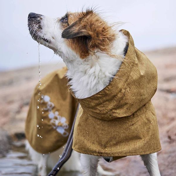 Дощовик для собак Hurtta Monsoon coat II ECO Бежевий 70 33331 фото