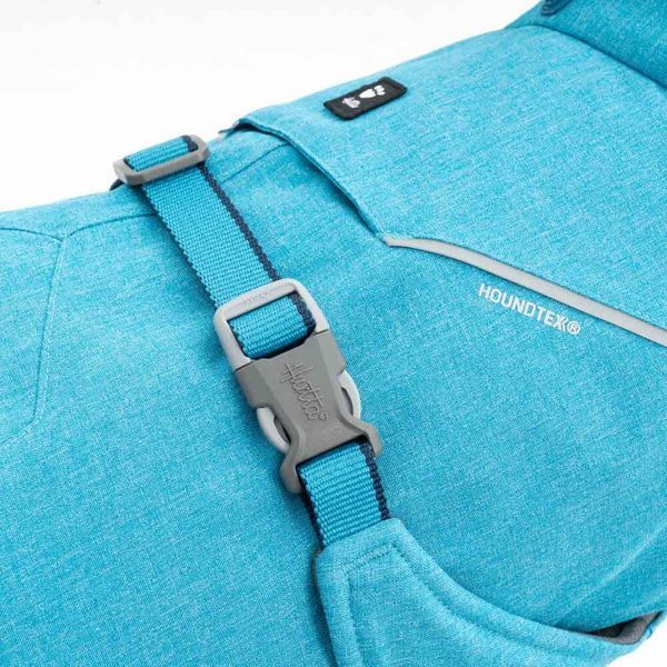 Куртка-парка для собак Hurtta Expedition Parka II Синій 35XL 45289 фото