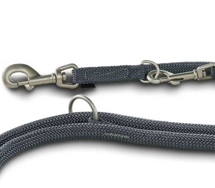 Повідець-канат перестібка вільні руки Wolters K2-Rope Programme 3 м / 9 мм Графітовий 28186 фото