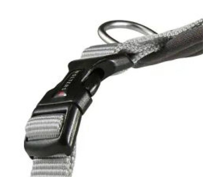Шлейка для собак пом'якшена Wolters Professional Comfort 4 60-70 см / 30 мм Сріблястий 29751 фото