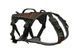 Удлиненная шлея для собак Rock harness long Non-stop dogwear Черный/Оранжевый XL 40705 фото 1