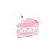 Мягкая игрушка для собак торт на День рождения ZippyPaws Birthday Cake Pink с пищалкой 28465 фото 1