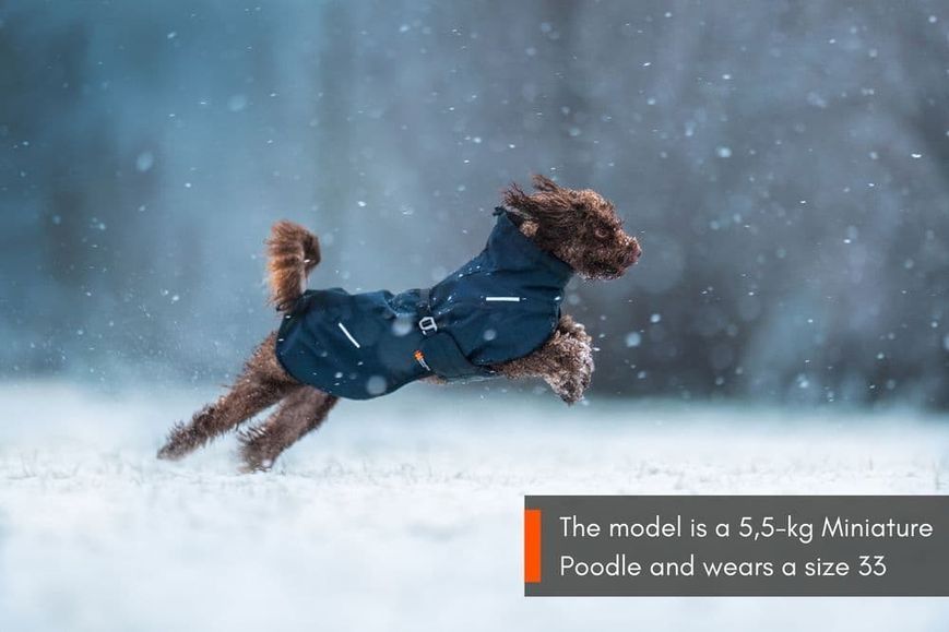 Шерстяная куртка для собак Glacier wool jacket 2.0 Non-stop dogwear Темно-Синий 90 41032 фото