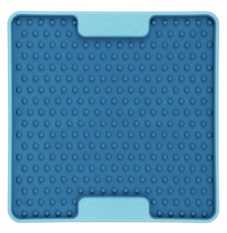 Лизательный коврик антистресс для маленьких собак собак LickiMat Mini Tuff Soother Turquoise, тверда основа 30328 фото
