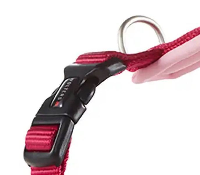 Шлейка для собак пом'якшена Wolters Professional Comfort 0 30-35 см / 15 мм Малиновий 28270 фото