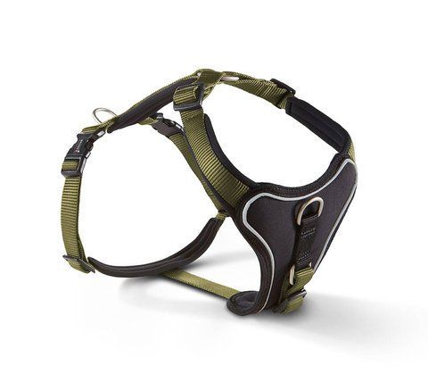 Шлейка для собак смягченная Wolters Professional Comfort 0 30-35 см / 15 мм Оливковый 28271 фото