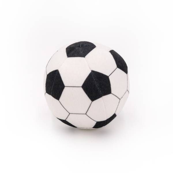 Мягкая игрушка для собак футбольный мяч ZippyPaws SportsBallz Soccer с пищалкой 28492 фото