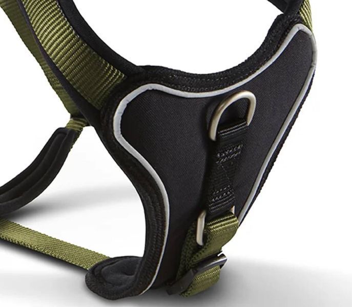 Шлейка для собак смягченная Wolters Professional Comfort 0 30-35 см / 15 мм Оливковый 28271 фото