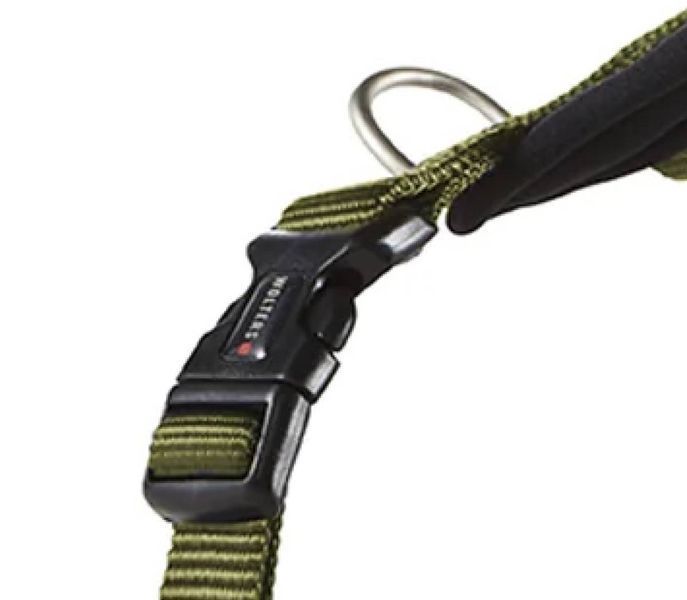 Шлейка для собак смягченная Wolters Professional Comfort 0 30-35 см / 15 мм Оливковый 28271 фото
