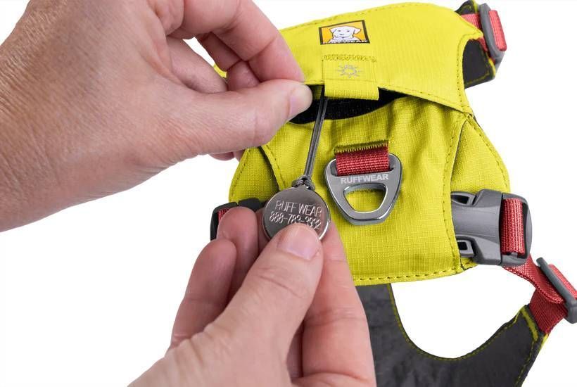 Полегшена шлейка для собак Ruffwear Hi & Light&trade; XXXS 23-33 см Жовтий 30824 фото
