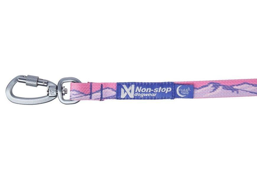Поводок для собак Trail quest leash RP signature edition Non-stop dogwear Фиолетовый/Розовый 15 мм/2 м 41431 фото
