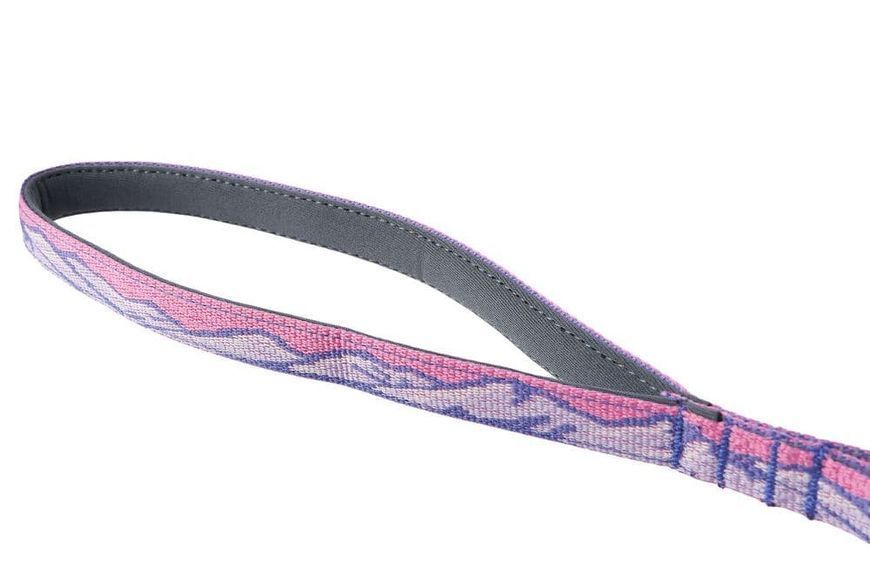 Поводок для собак Trail quest leash RP signature edition Non-stop dogwear Фиолетовый/Розовый 15 мм/2 м 41431 фото