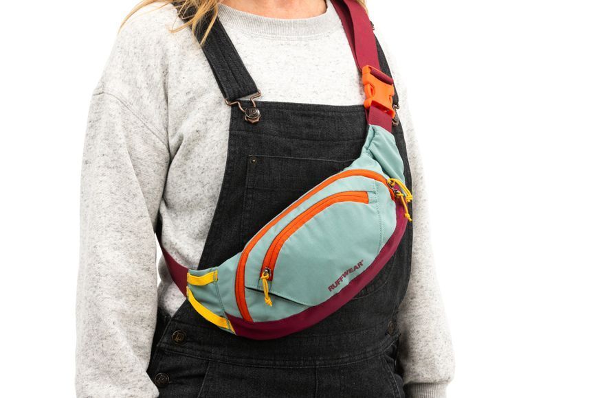 Cумка-бананка поясная для корма и аксессуаров Ruffwear Home Trail&trade; Зеленый 44048 фото