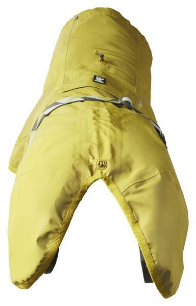 Рефлекторний дощовик для собак Hurtta Mudventure Reflective Coat 60 Жовтий 31409 фото