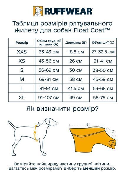 Спасательный жилет для собак Ruffwear Float Coat&trade; XS Красный 30958 фото