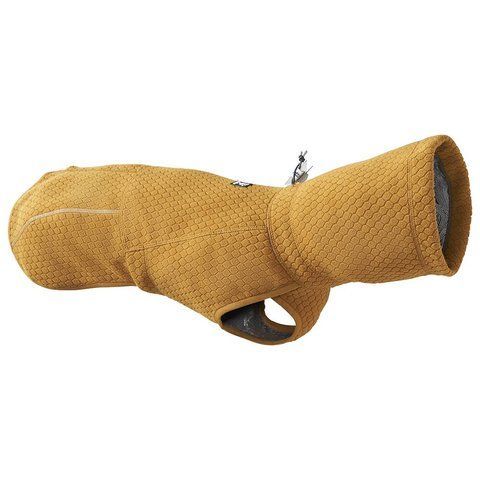 Утепленная куртка для собак Hurtta Warming Midlayer ECO 65 Горчичный 31441 фото