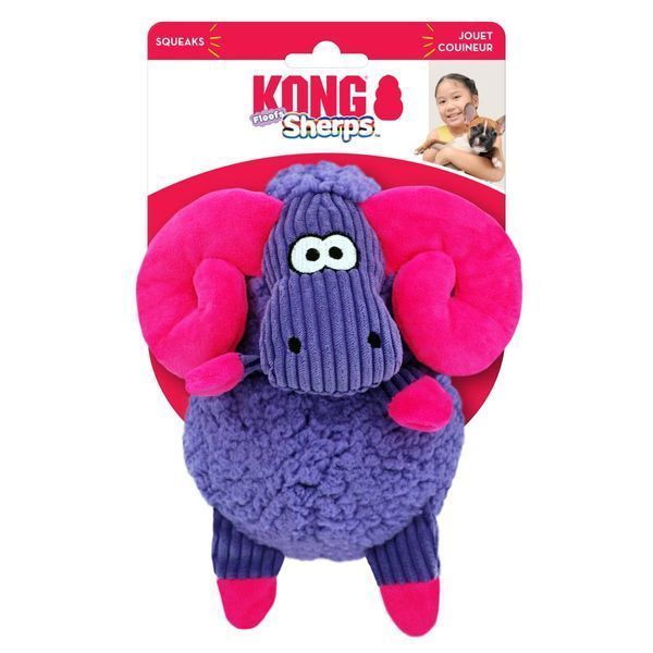 Игрушка для собак Kong Sherps Floofs Big Horn M 41629 фото