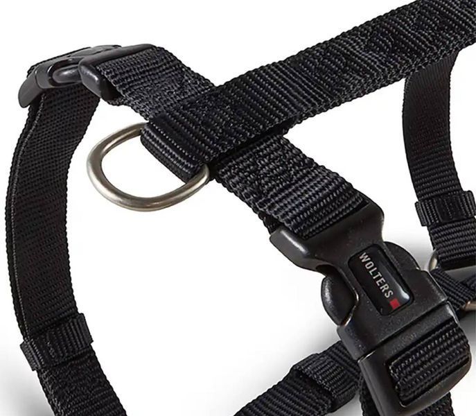 Анатомическая шлейка для собак Wolters Professional M 30-50 см / 15 мм Черный 28121 фото