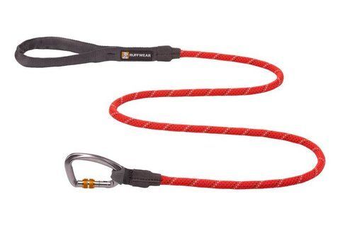 Рефлективный поводок канат для собак Ruffwear Knot-a-Leash&trade; S 1,5 м / 7 мм Красный 30935 фото