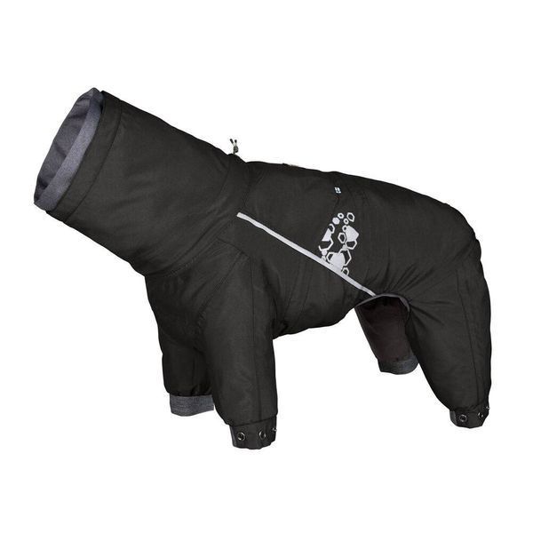 Дощовик комбінезон для собак Hurtta Mudventure Overall ECO Чорний 30S 42080 фото